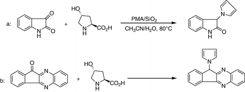 Scheme 2. Synthesis of N-substituted pyrroles.