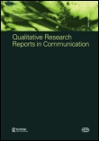 Cover image for Qualitative Research Reports in Communication, Volume 6, Issue 1, 2005