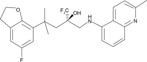 Figure 1 Chemical structure of mapracorat.