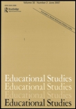 Cover image for Educational Studies, Volume 26, Issue 2, 2000