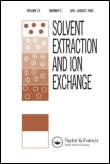 Cover image for Solvent Extraction and Ion Exchange, Volume 33, Issue 3, 2015