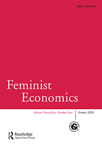 Cover image for Feminist Economics, Volume 26, Issue 4, 2020