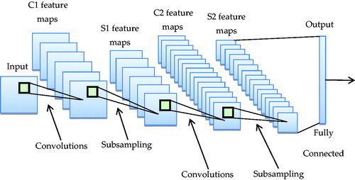 Figure 1. The architecture of the convolutional neural network.