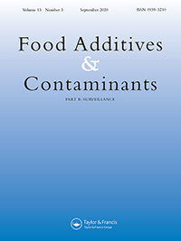 Cover image for Food Additives & Contaminants: Part B, Volume 13, Issue 3, 2020