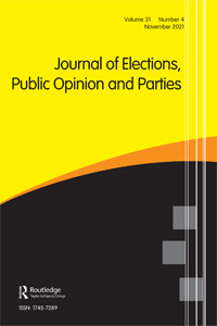 Cover image for Journal of Elections, Public Opinion and Parties, Volume 31, Issue 4, 2021