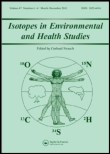 Cover image for Isotopes in Environmental and Health Studies, Volume 50, Issue 2, 2014