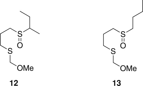 Figure 2. Structures of 12 and 13.