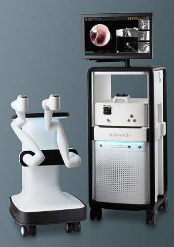 Figure 2 Monarch Robotic System (Auris Health Inc, Redwood City, CA).