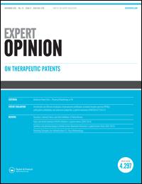 Cover image for Expert Opinion on Therapeutic Patents, Volume 28, Issue 10, 2018