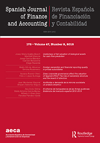 Cover image for Spanish Journal of Finance and Accounting / Revista Española de Financiación y Contabilidad, Volume 35, Issue 129, 2006
