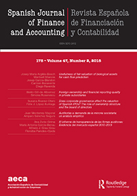 Cover image for Spanish Journal of Finance and Accounting / Revista Española de Financiación y Contabilidad, Volume 35, Issue 132, 2006