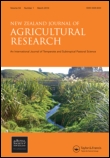 Cover image for New Zealand Journal of Agricultural Research, Volume 3, Issue 4, 1960