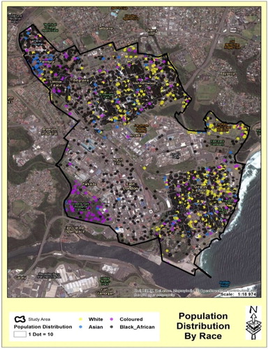 Figure 2. Racial distribution of the city’s population.