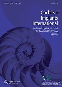 Cover image for Cochlear Implants International, Volume 25, Issue 1, 2024