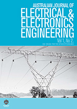 Cover image for Australian Journal of Electrical and Electronics Engineering, Volume 1, Issue 2, 2004
