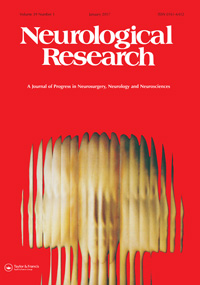 Cover image for Neurological Research, Volume 39, Issue 1, 2017