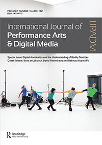 Cover image for International Journal of Performance Arts and Digital Media, Volume 17, Issue 1, 2021