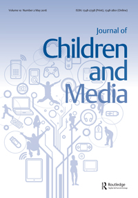 Cover image for Journal of Children and Media, Volume 10, Issue 2, 2016
