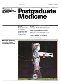 Cover image for Postgraduate Medicine, Volume 69, Issue 2, 1981