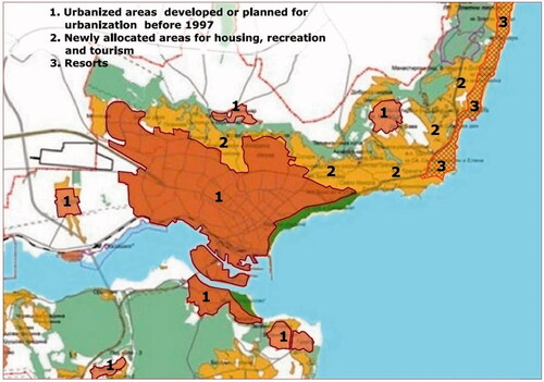 Figure 3. Territorial Development Plan from 1997.
