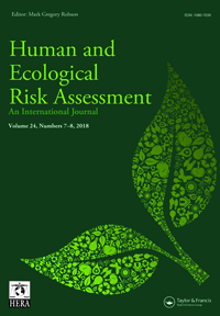 Cover image for Human and Ecological Risk Assessment: An International Journal, Volume 24, Issue 7, 2018