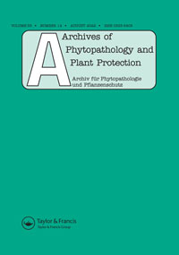 Cover image for Archives of Phytopathology and Plant Protection, Volume 55, Issue 14, 2022