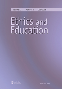 Cover image for Ethics and Education, Volume 13, Issue 2, 2018