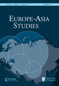 Cover image for Europe-Asia Studies, Volume 69, Issue 8, 2017