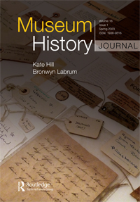 Cover image for Museum History Journal, Volume 16, Issue 1, 2023
