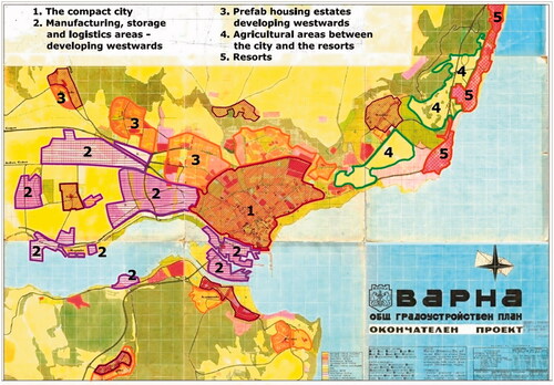 Figure 2. General Urban Development Plan of 1982.
