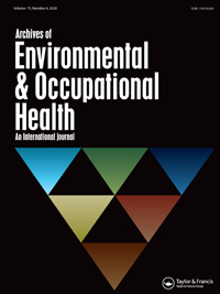 Cover image for Archives of Environmental & Occupational Health, Volume 75, Issue 4, 2020