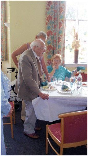 Figure 1. Percy speaking on the occasion of his 100th birthday party at Royal Holloway, University of London, 19 July 2012. Source: Photo courtesy of Christopher Dean.