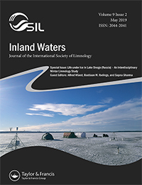 Cover image for Inland Waters, Volume 9, Issue 2, 2019