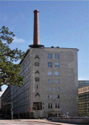 Figure 2. The Arabian old factory chimney (from: http://www.arabianranta.fi).