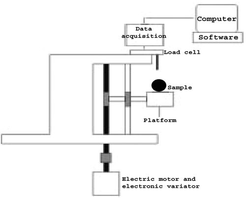 Figure 1 Biological material test device.