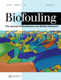 Cover image for Biofouling, Volume 37, Issue 4, 2021