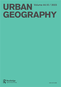 Cover image for Urban Geography, Volume 44, Issue 10, 2023