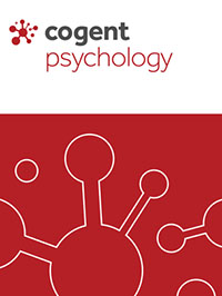 Cover image for Cogent Psychology, Volume 6, Issue 1, 2019