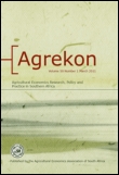Cover image for Agrekon, Volume 50, Issue 3, 2011