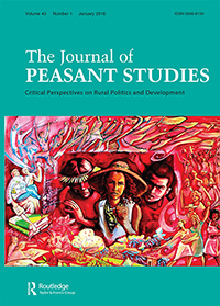 Cover image for The Journal of Peasant Studies, Volume 43, Issue 1, 2016