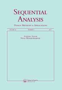 Cover image for Sequential Analysis, Volume 36, Issue 4, 2017