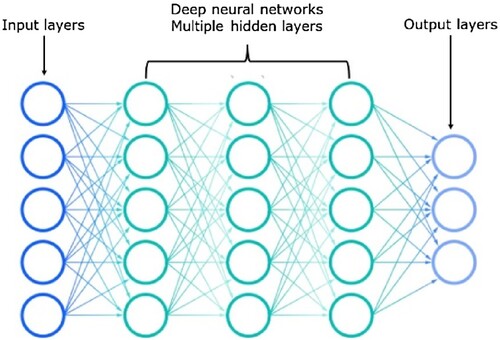 Figure 3. The deep neural networks (IBM Cloud Education Citation2020a).