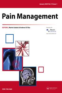 Cover image for Pain Management, Volume 8, Issue 4, 2018