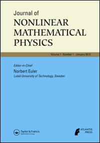 Cover image for Journal of Nonlinear Mathematical Physics, Volume 24, Issue sup1, 2017