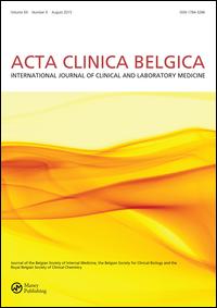 Cover image for Acta Clinica Belgica, Volume 71, Issue sup3, 2016