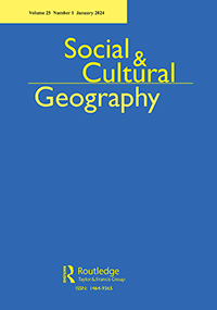 Cover image for Social & Cultural Geography, Volume 25, Issue 1, 2024