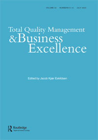 Cover image for Total Quality Management & Business Excellence, Volume 34, Issue 9-10, 2023