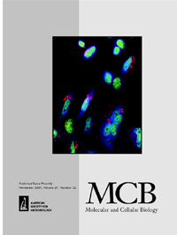 Cover image for Molecular and Cellular Biology, Volume 27, Issue 22, 2007