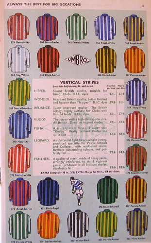 Figure 1. Umbro Catalogue, 1935 (Image supplied by Paul Lukas, courtesy of Umbro Ltd ©).