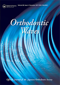Cover image for Clinical and Investigative Orthodontics, Volume 80, Issue 4, 2021